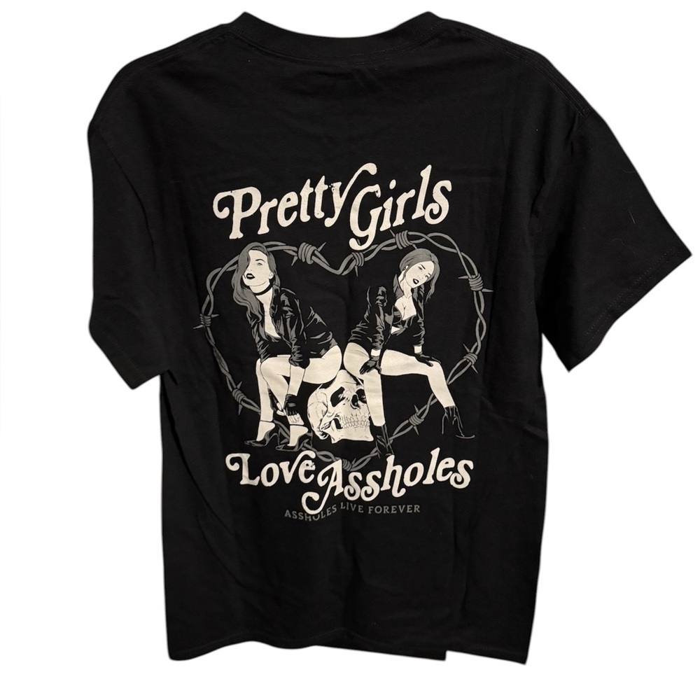 PrettyGirls Love A**holes Graphic Tee - Picture 4 of 5